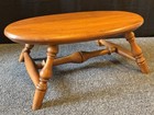 Vintage Wooden Step Stool  Milking Stool  Foot Stool Riser Turned Legs