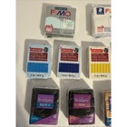 Polymer Clay Lot Of 9 Sculpey Fimo Craft Smart