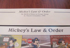 St  Vincent  1996 Disney Souvenir Sheet Mnh  see Descrip  mickey s Law   Order