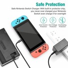 For Nintendo Switch Ac Power Supply Adapter Home Wall Travel Charger 2 6a 5v New