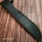 Kabar 1211s Leather Replacemant Sheath Only W retaining Flap Belt Loop Up To 7 