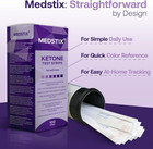 100 Ketone Test Strips For Self-testing   Results In 45 Seconds   Easy Urine Tes