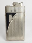 Vintage Evans Cigarette Carrying Case Lighter Silver Tone As-is For Parts Repair