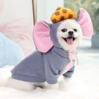 Pet Costume Mouse   Cheese For Small Dog Cat Halloween Cloth Funny Dress Up