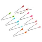 Harfington Mini Food Tongs 5 67  Hand Shape Stainless Steel 5 67   Multicolor