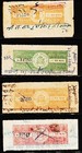 Indian Princely State Partabgarh 8 Diff Court Fee Revenue Fiscal Stamps  17