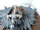 Dragon Wall Hanger Holding A Metal Sword Letter Opener Very Nice Detail