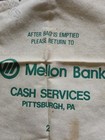 Vintage Mellon National Bank   Trust Company Money Bag Pittsburgh Pennsylvania