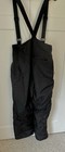 Columbia Men   s  Xl Black Ski Snow Pants Bibs Bib Snowboard Overalls Snowsuit Euc