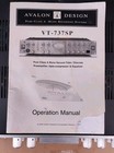 Avalon 737sp Tube Mic Pre Eq compressor Vt 737 Sp   Pre Amp  led  Armens