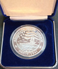 Uss Arizona Memorial  remember Pearl Harbor  1 Troy Oz 999 Silver Coin