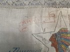 Ww1 2nd Division Army Of Occupation Souvenir Tapestry Wwi Aef Hand Painted