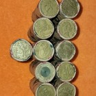 Australian  1 Coin Roll  Bank-wrapped  Circulated  20 Coins Per Roll