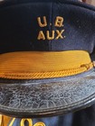 Fire Department Auxiliary Cape   Cap American Uniform Antique Gold Braid