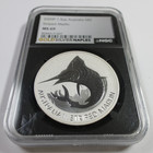 2020 P Ngc Ms69 - Australia 1 5 Oz Silver Striped Marlin  2 Coin  59990a