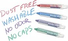 Wonder Stix Pastel Colors Dustless Chalk Crayon 24 Count  pack Of 1   Multi 