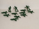 1 32 Airfix Marx Wwii German Green Soldiers Infantryman Army Builder Lot 