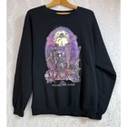 Disney Burton Nightmare Before Christmas Jack Front   Back Graphic Sweatshirt L