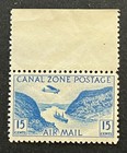 Travelstamps  Canal Zone Stamps Scott  c10  15 Cent Airmail Issue Mint Mnh Og