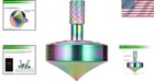Mini Portable Steel Spinning Top - Perfect Gift For All Ages And Stress Relief