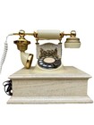 Vintage 1981 Deco-tel Rotary Dial Telephone Ornate Regency Style