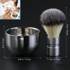 Shaving Bowl Brush Set Badger Shave Male Tool Hair Heat Insulation Mug