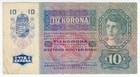 1915 Austria 10 Kronen 651789 Paper Money Banknotes Currency