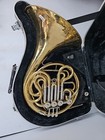 Yamaha Yhr-561 Double French Horn W  Vincent Bach No 10 Mouthpiece  As-is