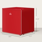 Mini Freezer Countertop 1 1 Cu ft Compact Upright Freezer For Home Office Red