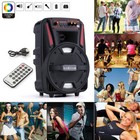 8  1000w Portable Bluetooth Speaker Subwoofer Heavy Bass Sound System Dj Party