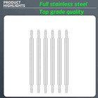 180pcs Full Steel Watch Band Spring Bar Pins 8-25mm Connect Pins D1 3 1 5 1 8mm