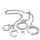 Double Lock Hand And Foot Clamp double Lock Chain And Leg Model Transport Cuffs