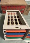 Vintage    kwik-sort     a1-55  Color Keyed Coin Sorter W original Box Shaker shake