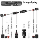 10-100 Solar Cable Connectors 4-6mm   30amp Waterproof Solar Panel Wire Joiners