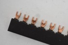 Siemens 3 Phase Busbars Modular Spacing 45mm For 4 Switches Fork Shape Connect
