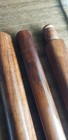 3 Wooden Needle Holders Hand Tooled Wood Beautiful For Needles Laying Tools