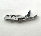 United Express Embraer Erj-170   175 Airplane Lapel Pin Cloisonn   - Repro Gift