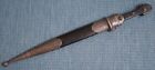 Kindjal   Dagger - Russian Cossack   Caucasian - Silver 84 - With Date 1917