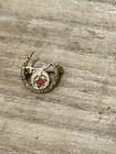 Antique 10k Gold   Enamel Shriners Masonic Pin