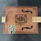 Bbg No 5 3-string Handmade Cigar Box Guitar Wood Blues Folk Instrument
