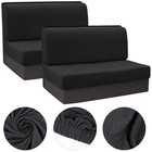 2 Sets Washable Rv Dinette Cushion Covers Elastic Rv Dinette Seat Covers For