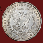 1887 S Morgan Silver Dollar Key Date- Vf