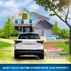 Htzsafe  1 2 Mile  Solar Driveway Alarm System 1 Receiver   1 Sensor