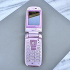 Sanyo Scp-3200 Sprint Flip Phone Pink 4mb Rare Pink Untested Vintage Y2k