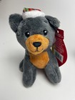 New 4    Plush Tree Ornaments Dogs Christmas Holiday Collectible Set Of 4  25 Gift