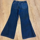 Vintage 1970s Levis Webbs Dark Wash Bell Bottom Flare Jeans