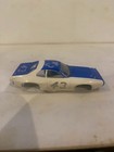 Aurora Afx Ho Scale White blue  43 Plymouth Roadrunner Slot Car Body