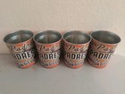 Orange Padres Vintage-style Souvenir Cups  set Of 4  Collectible From Petco Park