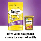 Temptations Tasty Chicken Flavor Crunchy And Soft Cat Treats  48 Oz Pouch  2pack