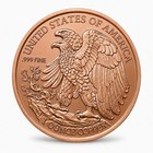 Pack Of 20 - 1 Oz  Walking Liberty Design 0 999 Fine Copper Bullion Round